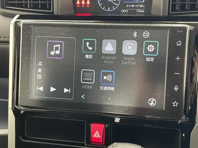 トヨタ ルーミー カスタムG－T 愛知県 2025(令7)年 0.1千km ブラックマイカメタリック/パールホワイト2トーン 登録済未使用車/走行距離１０km/純正９インチディスプレイオーディオ/スマートアシストIII/コンフォートパッケージ/HDMI/パノラミックビューモニター/レーダークルーズコントロール/シートヒーター/パーキングセンサー/両側パワースライドドア/ETC/フルセグTV/LEDオートライト/フォグランプ/純正アルミホイール/純正フロアマット/衝突被害軽減ブレーキ/禁煙車