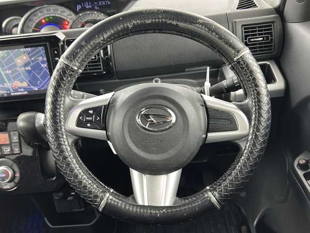 ダイハツ ウェイク G ターボ　レジャーエディション SA Ⅲ 愛知県 2018(平30)年 9.7万km ブラックマイカメタリック 禁煙車/ターボ/純正7インチナビ/（CD/DVD/Bluetooth/USB/フルセグTV)/バックカメラ/スマートアシストIII/・衝突軽減ブレーキ/・レーンキープアシスト/・オートマチックハイビーム/・誤発進抑制機能/ETC/両側パワースライドドア/純正15インチアルミホイール/純正フロアマット/LEDヘッドライト/スマートキー/横滑り防止装置/アイドリングストップ