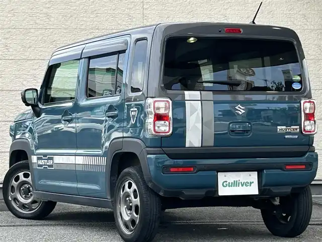 スズキ ハスラー HYBRID G 兵庫県 2020(令2)年 4.4万km デニムブルー ガンメタリック 2トーン 純正9インチナビ/(CD/DVD/BT/USB/iPod)/フルセグTV/バックカメラ/ETC/衝突軽減ブレーキ/コーナーセンサー/シートヒーター/オートライト/ISOFIX/電動格納ミラー/スマートキー/純正フロアマット/純正ドアバイザー