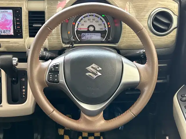 スズキ ハスラー ワンダラー 埼玉県 2018(平30)年 1.9万km パッションオレンジ/ウッディブラウン2トーンルーフ デュアルカメラブレーキサポート/純正ナビ/　　CD/DVD/BT/フルセグTV/バックカメラ/HIDオートライト/ハーフレザー/シートヒーター/ルーフレール/ミラーヒーター/アイドリングストップ/ステアリングスイッチ/前後ドライブレコーダー/プッシュスタート/ETC/禁煙車