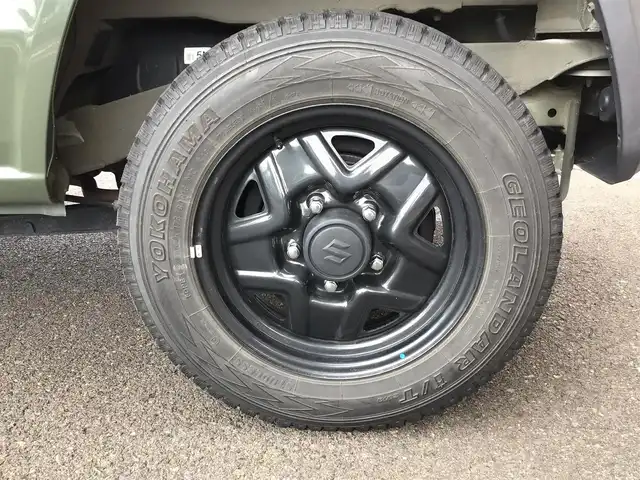 スズキ ジムニー XL 福井県 2019(令1)年 2.4万km ジャングルグリーン 4WD/AT/ディスプレイオーディオ/バッグカメラ/ETC/シートヒーター/革調シートカバー/純正16ホイル/プッシュスタート