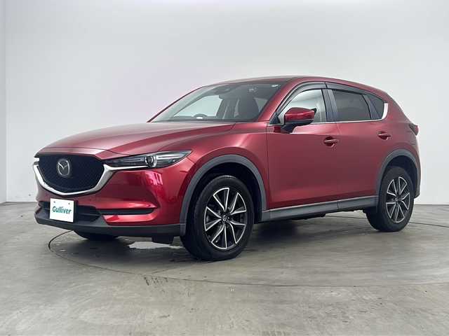 マツダ ＣＸ－５ XD プロアクティブ 兵庫県 2017(平29)年 5.7万km ソウルレッドプレミアムメタリック ・純正SDナビ&BT&USB&CD&DVD&TV/・バックカメラ/・サイドカメラ/・パワーバックドア/・衝突軽減ブレーキ/・レーンキープアシスト/・レーダークルーズコントロール/・ブラインドスポットモニター/・ヘッドアップディスプレイ/・前後コーナーセンサー/・LEDヘッドライト/・フォグランプ/・オートライト/・ETC/・前後ドライブレコーダー/・純正フロアマット/・スマートキー/・プッシュスタート/・スペアキー/・純正19インチアルミホイール/・W＋サイドエアバック/・カーテンエアバック/・アイドリングストップ/・横滑り防止装置