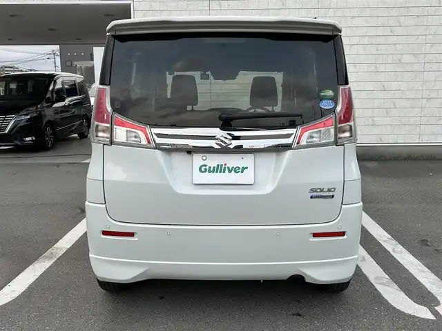 スズキ ソリオ HV MX 福岡県 2020(令2)年 4.4万km ピュアホワイトP 社外7型ナビ(フルセグTV/CD/DVD/BT)全方位カメラ両側パワスラ前後ドラレコETCUSBポート純正フロアマット純正15インチアルミホイールレーダークルコンコーナーセンサースマートキープッシュスタート