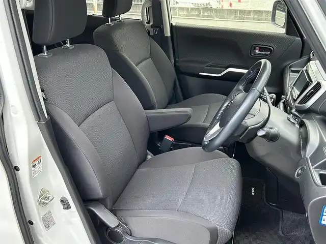 スズキ ソリオ HV MX 福岡県 2020(令2)年 4.4万km ピュアホワイトP 社外7型ナビ(フルセグTV/CD/DVD/BT)全方位カメラ両側パワスラ前後ドラレコETCUSBポート純正フロアマット純正15インチアルミホイールレーダークルコンコーナーセンサースマートキープッシュスタート