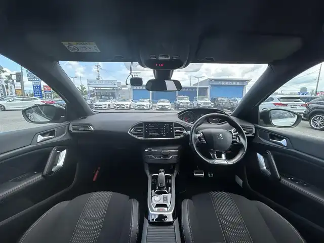 プジョー ３０８ SW GTライン ブルーHDi 滋賀県 2019(令1)年 4.4万km BLANC NACRE ワンオーナー/バックカメラ/ドライブレコーダー前/レーンキープアシスト/BSM/ACC/プッシュスタート/ETC