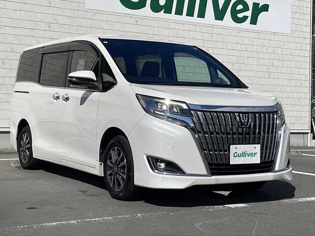 トヨタ エスクァイア Gi 静岡県 2020(令2)年 5.4万km ホワイトパールクリスタルシャイン 純正ナビ/　フルセグTV/BTオーディオ/MSV/バックカメラ/フリップダウンモニター/両側パワースライドドア/クルーズコントロール/純正15インチAW/ETC/合成シート/シートヒーター/セーフティセンス/LEDヘッドライト/コーナーセンサー/レーンキープアシスト/衝突軽減ブレーキ/オートハイビーム