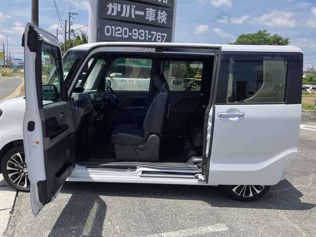 ダイハツ タント カスタム RS セレクション 広島県 2020(令2)年 5.5万km シャイニングホワイトパール 社外ナビ/両側パワースライドドア/ロングスライドシート/スマートアシスト/レーダークルーズ/ハーフレザーシート/前席シートヒーター/LEDヘッドライト/オートライト/ビルトインETC/新車保証書/取扱説明書/スペアキー