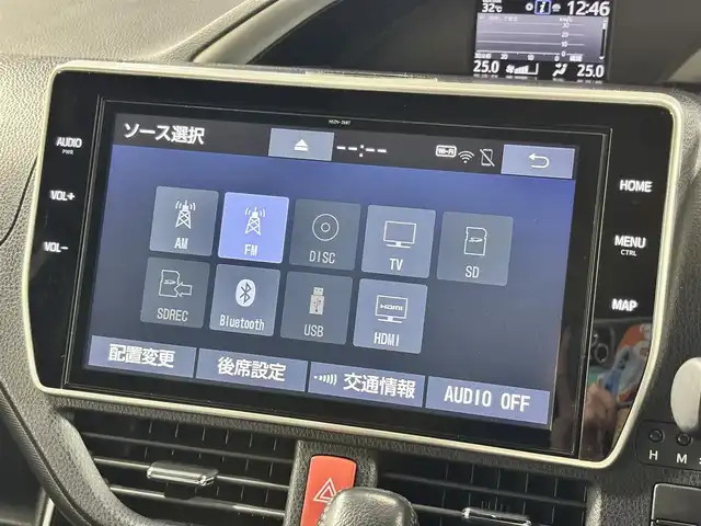 トヨタ ヴォクシー ZS 煌Ⅱ 大阪府 2019(令1)年 4.7万km ブラック モデリスタエアロ 純正10incナビ(フルセグ/DVD再生/Bluetooth) Bカメラ 後席モニター ETC 両側パワースライドドア 衝突軽減 クルコン クリアランスソナー トヨタセーフティセンス