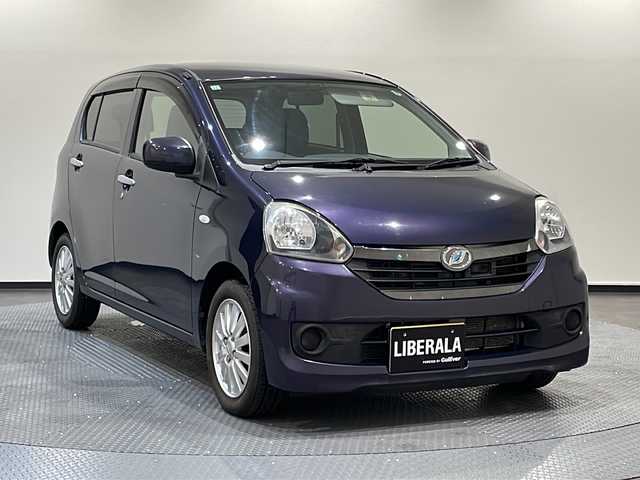 ダイハツ ミラ イース X リミテッドSA 新潟県 2015(平27)年 7.7万km パープル