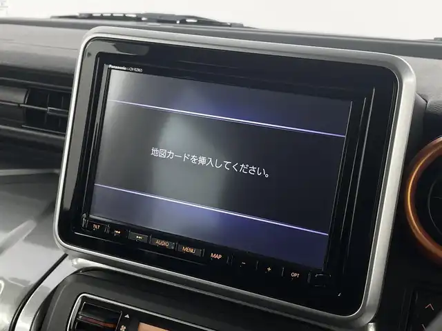 スズキ スペーシア ギア HYBRID XZ 大分県 2021(令3)年 3.6万km オフブルーメタリック/ガンメタリック2トーンルーフ 社外ナビ/（フルセグ/CD/DVD/Bluetooth）/全方位カメラ/スズキセーフティーサポート/・アダクティブクルーズコントロール/・車線逸脱抑制機能/・ハイビームアシスト/・衝突軽減ブレーキ/前後ドライブレコーダー/両側パワースライドドア/スリムサーキュレーター/ETC/前席シートヒーター/スマートキープッシュスタート