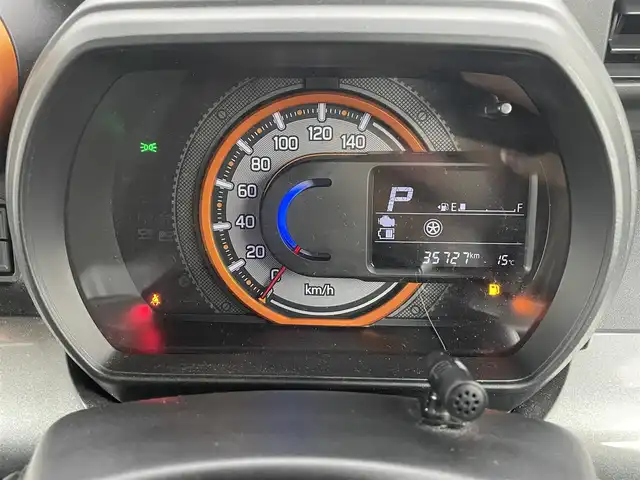 スズキ スペーシア ギア HYBRID XZ 大分県 2021(令3)年 3.6万km オフブルーメタリック/ガンメタリック2トーンルーフ 社外ナビ/（フルセグ/CD/DVD/Bluetooth）/全方位カメラ/スズキセーフティーサポート/・アダクティブクルーズコントロール/・車線逸脱抑制機能/・ハイビームアシスト/・衝突軽減ブレーキ/前後ドライブレコーダー/両側パワースライドドア/スリムサーキュレーター/ETC/前席シートヒーター/スマートキープッシュスタート