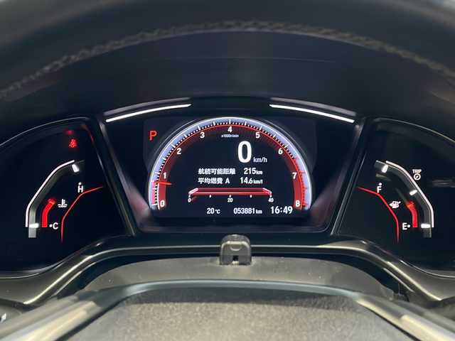 ホンダ シビック ハッチバック 高知県 2019(平31)年 5.4万km ホワイトオーキッドパール