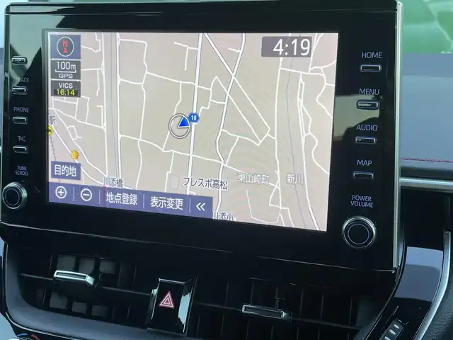 トヨタ カローラ スポーツ ハイブリッドG Z 香川県 2020(令2)年 7.7万km アティチュードブラックマイカ トヨタセーフティーセンス/・プリクラッシュ/・レーントレーシングアシスト/純正8型ディスプレイオーディオ/・ナビ機能付き/バックカメラ/革巻きステアリング/ステアリングリモコン/レーダークルーズコントロール/LEDヘッドライト/LEDフォグライト/スマートキー/プッシュスタート