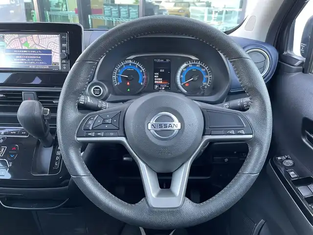 日産 デイズ ハイウェイスターX 東京都 2020(令2)年 1.6万km ブラック 純正メモリナビ/フルセグ/アラウンドビューモニター/ドライブレコーダー/衝突軽減ブレーキ/レーンキープアシスト/コーナーセンサー/アイドリングストップ/ステアリングスイッチ/スマートキー/純正14インチAW/オートライト