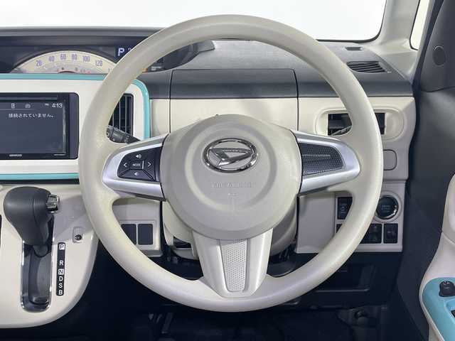 ダイハツ ムーヴ キャンバス X メイクアップ リミテッド SAⅢ 広島県 2019(令1)年 3.1万km パールホワイトⅢ/ファインミントメタリック 2トーン 禁煙/スマートアシストIII/・衝突軽減ブレーキ/・車線逸脱警報/・誤発進抑制制御/・オートハイビーム/社外ディスプレイオーディオ（DDX4190BT）/(BT/DVD/CD/USB/Spotify)/バックカメラ（未接続）/両側パワースライドドア/リアセンサー（御発進抑制）/社外LEDヘッドライト/フォグランプ/オートライト/スマートキー/プッシュスタート/スペアキー/純正ドアバイザー/フロアマット/電動格納ミラー/アイドリングストップ/ヘッドライトレベライザー/ステアリングスイッチ/取扱説明書