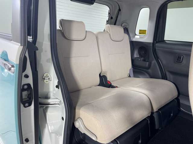 ダイハツ ムーヴ キャンバス X メイクアップ リミテッド SAⅢ 広島県 2019(令1)年 3.1万km パールホワイトⅢ/ファインミントメタリック 2トーン 禁煙/スマートアシストIII/・衝突軽減ブレーキ/・車線逸脱警報/・誤発進抑制制御/・オートハイビーム/社外ディスプレイオーディオ（DDX4190BT）/(BT/DVD/CD/USB/Spotify)/バックカメラ（未接続）/両側パワースライドドア/リアセンサー（御発進抑制）/社外LEDヘッドライト/フォグランプ/オートライト/スマートキー/プッシュスタート/スペアキー/純正ドアバイザー/フロアマット/電動格納ミラー/アイドリングストップ/ヘッドライトレベライザー/ステアリングスイッチ/取扱説明書