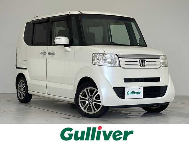 ホンダ Ｎ ＢＯＸ G SSパッケージ 愛知県 2013(平25)年 9.2万km プレミアムホワイトパール ７型SDナビ/両側パワースライドドア/ワンセグ/CD/DVD/バックカメラ/純正アルミホイール/ＥＴＣ/ステアリングスイッチ/スマートキー/プッシュスタート/オートエアコン/フロアマット