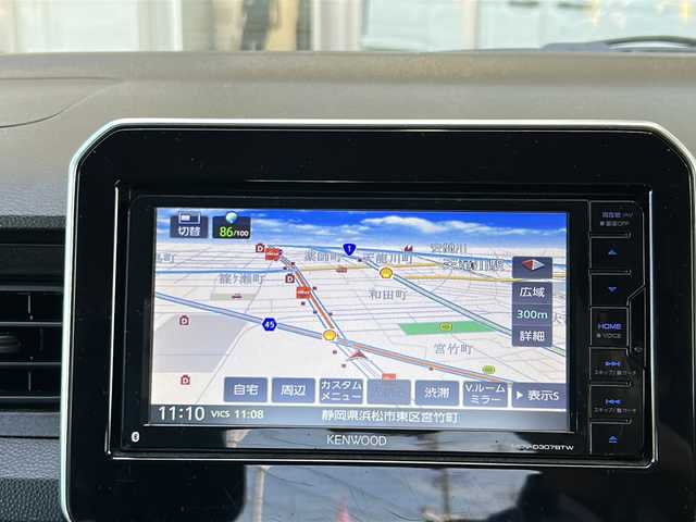 スズキ イグニス ハイブリッド MG 静岡県 2018(平30)年 7.8万km ピュアホワイトP ケンウッドナビ/・iPod/・SD/・CD/・ワンセグ/・FM/AM/・Bluetooth/・SMART USEN/主要装備/・バックカメラ/・マニュアルエアコン/・シートヒーター/・ハロゲンライト/・マニュアルレベリング/・横滑り防止装置/・アイドリングストップ/・リモコンキー/・純正ホイールキャップ