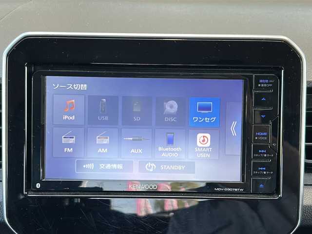 スズキ イグニス ハイブリッド MG 静岡県 2018(平30)年 7.8万km ピュアホワイトP ケンウッドナビ/・iPod/・SD/・CD/・ワンセグ/・FM/AM/・Bluetooth/・SMART USEN/主要装備/・バックカメラ/・マニュアルエアコン/・シートヒーター/・ハロゲンライト/・マニュアルレベリング/・横滑り防止装置/・アイドリングストップ/・リモコンキー/・純正ホイールキャップ