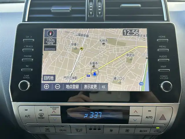 トヨタ ランドクルーザー プラド TX Lパッケージ 兵庫県 2021(令3)年 1.6万km ブラック ・ワンオーナー車/・パノラミックビューモニター/・バックカメラ/・純正ディスプレイオーディオ/・パートタイム４WD/・トヨタセーフティセンス/・レーンディパーチャーアラート/・ブラインドスポットモニター/・プリクラッシュセーフティ/・クルーズコントロール/・オートマチックハイビーム/・クリアランスソナー/・ふらつき検知/・前席パワーシート/・前席シートヒーター/・レザーシート/・LEDオートライト/・フォグランプ/・オートワイパー/・ビルトインETC2.0/・純正フロアマット/・純正１９インチアルミホイール/・自動防眩ミラー/・オールオートパワーウィンドウ/・左右独立オートエアコン/・運転席・助手席・サイドエアバッグ/・ルーフレール/・サイドステップ/・ドアバイザー/・電動格納ミラー/・スマートキー/・スペアキー×１/・プッシュスタート/・保証書/・取扱説明書