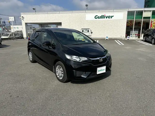 ホンダ フィット 13G Fパッケージ 福岡県 2016(平28)年 4.4万km クリスタルブラックパール 純正7型ナビ（フルセグTV・CD・DVD・BT） 純正マット バックモニター プッシュスタート ETC