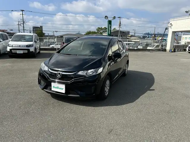 ホンダ フィット 13G Fパッケージ 福岡県 2016(平28)年 4.4万km クリスタルブラックパール 純正7型ナビ（フルセグTV・CD・DVD・BT） 純正マット バックモニター プッシュスタート ETC