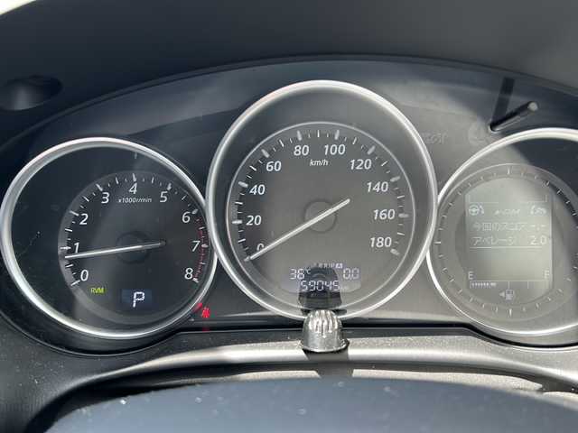 マツダ ＣＸ－５ 25S 東京都 2014(平26)年 5.9万km ジェットブラックマイカ 純正SDナビ（CA9PA）/DVD再生、Bluetooth接続機能付き/フルセグTV/純正フロアマット/19インチ純正アルミホイール/スマートキー/ETC/アイドリングストップ/AFS/スマートキー