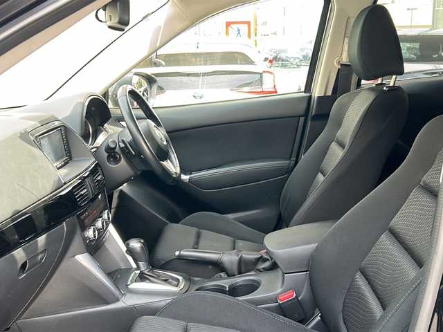 マツダ ＣＸ－５ 25S 東京都 2014(平26)年 5.9万km ジェットブラックマイカ 純正SDナビ（CA9PA）/DVD再生、Bluetooth接続機能付き/フルセグTV/純正フロアマット/19インチ純正アルミホイール/スマートキー/ETC/アイドリングストップ/AFS/スマートキー