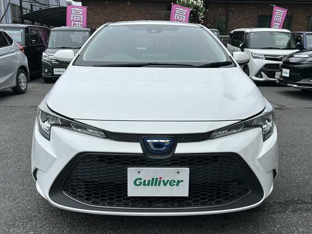 トヨタ カローラツーリング ハイブリッド S 埼玉県 2021(令3)年 1.7万km スーパーホワイトⅡ ワンオーナー/バックカメラアイドリングストップ/ウィンカーミラー/クルーズコントロール/プッシュスタート/ETC