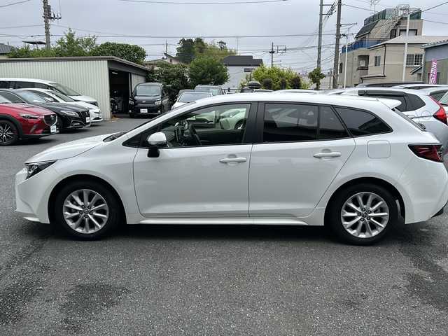 トヨタ カローラツーリング ハイブリッド S 埼玉県 2021(令3)年 1.7万km スーパーホワイトⅡ ワンオーナー/バックカメラアイドリングストップ/ウィンカーミラー/クルーズコントロール/プッシュスタート/ETC