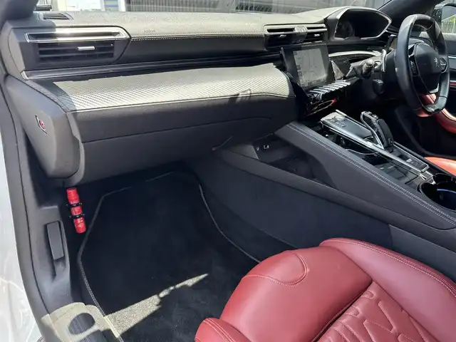 プジョー ５０８ ファーストエディション 福島県 2019(令1)年 4万km BLANC NACRE パノラマサンルーフ/FOCALサウンド/レッドナッパレザー/メモリ付パワーシート/シートヒーター/ランバーサポート/アクティブクルーズコントロール/レーンキープアシスト/ブラインドスポットモニター/インテリジェントハイビーム/ナイトビジョン/純正ナビ/360°カメラ/パワーバックドア/アンビエントライト/ワイヤレスチャージャー/純正19インチAW/前後ドラレコ/社外レーダー/ETC