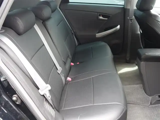 トヨタ プリウス G ツーリングセレクション 静岡県 2009(平21)年 11.2万km ブラック 社外車高長（カヤバ）/社外バンパー　フロント／リア/社外シートカバー/社外18インチアルミホイル（WORK）/社外オーディオ（カロッツェリア）/　CD/BT/USB/AUX/ETC/クルーズコントロール/スマートキー/プッシュスタート/ヘッドライトウォッシャー/社外LEDヘッドライト/純正フロアマット/純正ドアバイザー/取扱説明書/保証書