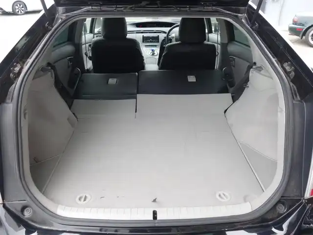 トヨタ プリウス G ツーリングセレクション 静岡県 2009(平21)年 11.2万km ブラック 社外車高長（カヤバ）/社外バンパー　フロント／リア/社外シートカバー/社外18インチアルミホイル（WORK）/社外オーディオ（カロッツェリア）/　CD/BT/USB/AUX/ETC/クルーズコントロール/スマートキー/プッシュスタート/ヘッドライトウォッシャー/社外LEDヘッドライト/純正フロアマット/純正ドアバイザー/取扱説明書/保証書