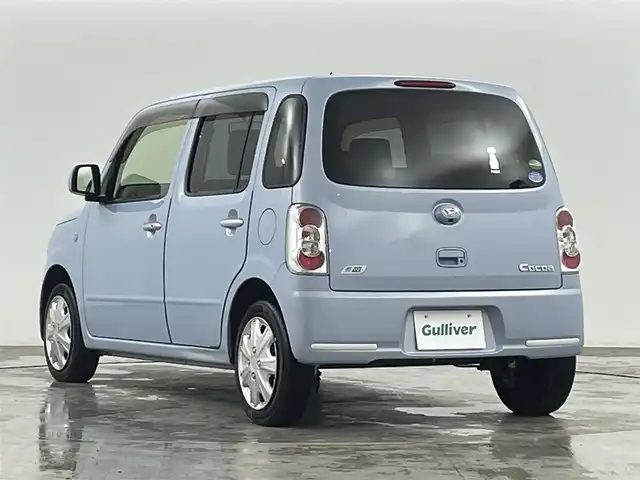 ダイハツ ミラ ココア X スマートセレ SN 福島県 2014(平26)年 6.8万km ミストブルーマイカメタリック 純正ナビ/・ワンセグTV/Bluetooth/CD/DVD/USB/・バックカメラ/アイドリングストップ/ヘッドライトレベライザー/ベンチシート/スマートキー/電動格納ミラー/純正フロアマット/ドアバイザー