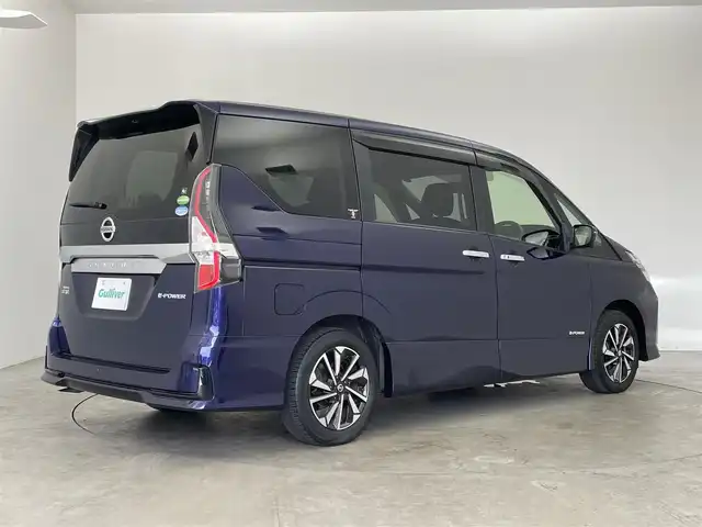 日産 セレナ e－パワー ハイウェイスター V 埼玉県 2021(令3)年 2.8万km アズライトブルー 純正10.5インチナビ　/ CD DVD 地デジTV Bluetooth/フリップダウンモニター　/アラウンドビューモニター　/プロパイロット　/レーダークルーズコントロール　/ステアリングヒーター　/シートヒーター　/前後ドラレコ　/ビルトインETC