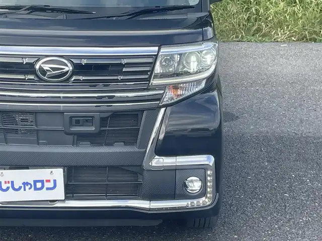 ダイハツ タント カスタム RS SAⅡ 埼玉県 2016(平28)年 10.1万km ブラックマイカメタリック (株)IDOMが運営する【じしゃロン鳩ヶ谷店】の自社ローン専用車両になりますこちらは現金またはオートローンご利用時の価格です。自社ローンご希望の方は別途その旨お申付け下さい/登録時100913km/スマートアシストII/・衝突回避支援ブレーキ機能/・衝突警報機能/・車線逸脱警報機能/・誤発進抑制制御機能/・先行車発進お知らせ機能/ターボ車/両側パワースライドドア/純正SDナビ（NSZN-X66D-T3）/　・AM/FM/CD/DVD/MSV(SD)/BT/フルセグテレビ/バックカメラ/USB/HDMI/アイドリングストップ/プッシュスタート/スマートキーx1/ETC/純正15インチAW/純正LEDヘッドライト/　・オートライト/フォグランプ/革巻ステアリング/　・ステアリングリモコン/電動格納機能付きウインカーミラー/後席ロールサンシェード