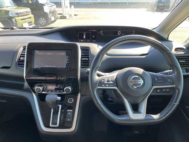 日産 セレナ ハイウェイスター G プロパイロットED 石川県 2016(平28)年 8.3万km シャイニングブルー 社外メモリーナビ　フルセグＴＶ　バックカメラ　ＬＥＤヘッドライト　ＥＴＣ　ドラレコ　両側パワースライドドア　プロパイロット　エマージェンシーブレーキ　プロパイロット　インテリキー　Ｐスタート　保証書