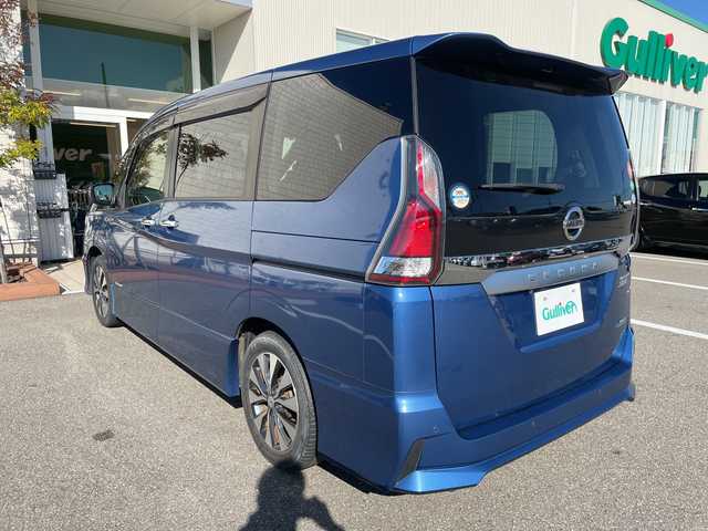 日産 セレナ ハイウェイスター G プロパイロットED 石川県 2016(平28)年 8.3万km シャイニングブルー 社外メモリーナビ　フルセグＴＶ　バックカメラ　ＬＥＤヘッドライト　ＥＴＣ　ドラレコ　両側パワースライドドア　プロパイロット　エマージェンシーブレーキ　プロパイロット　インテリキー　Ｐスタート　保証書