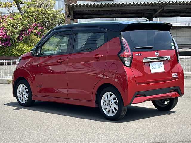 日産 デイズ ハイウェイスターX 岡山県 2019(令1)年 5.4万km スパークリングレッド/ブラック 純正9インチSDナビゲーション/CD/DVD/フルセグ/Bluetooth/インテリジェントアラウンドビューモニター/インテリジェントエマジェンシーブレーキ/踏み間違え防止アシスト/レーンキープアシスト/オートマチックハイビーム/コーナーセンサー(前後)/LEDオートヘッドライト/ハイビームアシスト/純正14インチアルミホイール/ドライブレコーダー(前方)/横滑り防止装置/アイドリングストップ/スマートキー/エンジンプッシュスタート/ETC