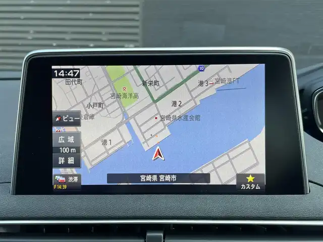 プジョー ３００８ GT ハイブリッド4 宮崎県 2021(令3)年 2.2万km 黒 ４WD/ハーフレザーシート/・D席パワーシート/・D席シートヒーター/アクティブクルーズコントロール/・レーンキープ/純正メモリナビゲーション/・フルセグテレビ /・USB/・Bluetooth/・AppleCarPlay/・置くだけ充電/バックカメラ/社外前後ドライブレコーダー/ETC/純正18アルミホイール/プッシュスタート/LEDヘッドライト/・オートライト/・オートハイビーム