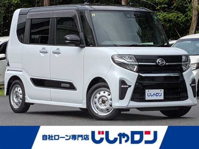 ダイハツ タント カスタム X 栃木県 2020(令2)年 13.8万km ブラックマイカメタリック/シャイニングホワイトパール (株)IDOMが運営する【じしゃロン宇都宮店】の自社ローン対象車両になります。こちらは現金またはオートローンご利用時の価格です。自社ローンご希望の方は別途その旨お申付け下さい/純正ナビ/衝突軽減システム/レーンキープアシスト/両側パワースライドドア/バックカメラ/ETC/ハーフレザーシート/スマートキー/プッシュスタート/LEDヘッドライト