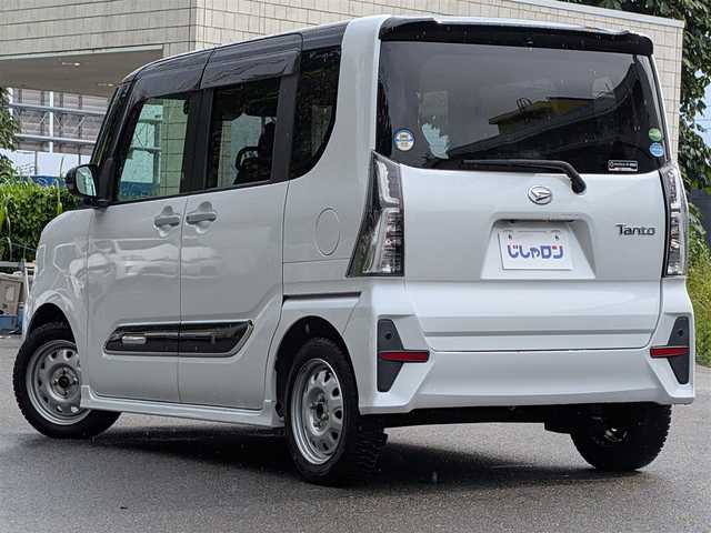 ダイハツ タント カスタム X 栃木県 2020(令2)年 13.8万km ブラックマイカメタリック/シャイニングホワイトパール (株)IDOMが運営する【じしゃロン宇都宮店】の自社ローン対象車両になります。こちらは現金またはオートローンご利用時の価格です。自社ローンご希望の方は別途その旨お申付け下さい/純正ナビ/衝突軽減システム/レーンキープアシスト/両側パワースライドドア/バックカメラ/ETC/ハーフレザーシート/スマートキー/プッシュスタート/LEDヘッドライト