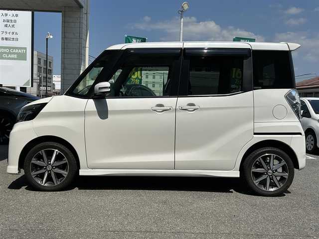 日産 デイズ ルークス ハイウェイスター Gターボ 奈良県 2018(平30)年 4.8万km ホワイトパール 純正ナビ/フルセグTV/DVD/CD/BT/バックカメラ/全方位カメラ/ETC/両側パワスラ/ドライブレコーダー/クルーズコントロール/純正アルミホイール/衝突軽減ブレーキ/レーンキープアシスト