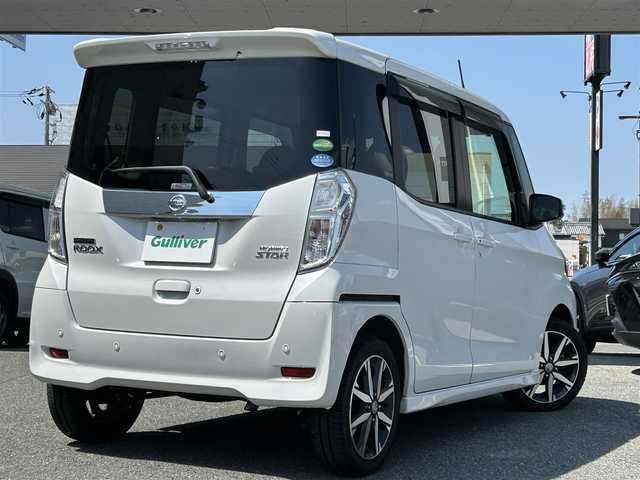 日産 デイズ ルークス ハイウェイスター Gターボ 奈良県 2018(平30)年 4.8万km ホワイトパール 純正ナビ/フルセグTV/DVD/CD/BT/バックカメラ/全方位カメラ/ETC/両側パワスラ/ドライブレコーダー/クルーズコントロール/純正アルミホイール/衝突軽減ブレーキ/レーンキープアシスト