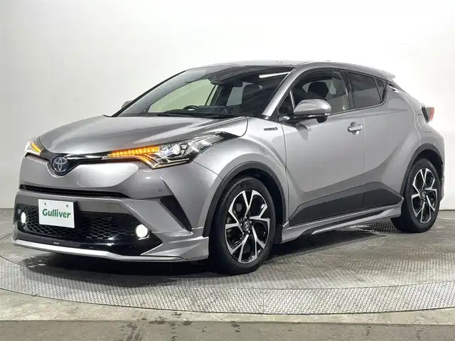 トヨタ Ｃ－ＨＲ G LEDエディション 大阪府 2018(平30)年 5.1万km メタルストリームM モデリスタエアロ 純正9incナビTV バックカメラ レーダーC 衝突軽減ブレーキ レーンアシスト ブラインドSM ハーフレザー シートヒーター スマートキー プッシュスタート クリアランスソナー LEDヘッドライト ETC