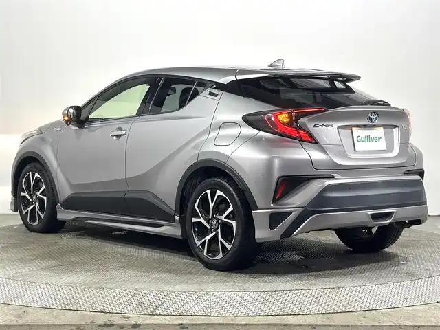 トヨタ Ｃ－ＨＲ G LEDエディション 大阪府 2018(平30)年 5.1万km メタルストリームM モデリスタエアロ 純正9incナビTV バックカメラ レーダーC 衝突軽減ブレーキ レーンアシスト ブラインドSM ハーフレザー シートヒーター スマートキー プッシュスタート クリアランスソナー LEDヘッドライト ETC