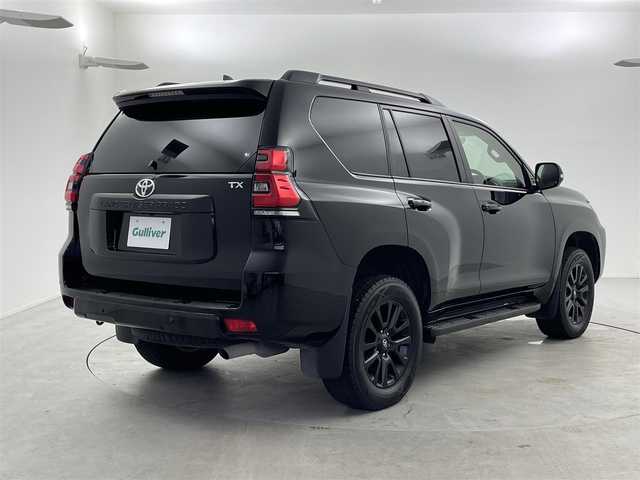 トヨタ ランドクルーザー プラド TX Lパッケージ マットブラED 福井県 2023(令5)年 3.6万km ブラック セーフティセンス/・プリクラッシュセーフティ/・レーンディパーチャーアラート/・ダプティブハイビームシステム/・レーダークルーズコントロール/・オートマチックハイビーム/・ブラインドスポットモニター/サンルーフ/純正メーカーOPナビ/全方位カメラ/LEDオートライト/黒レザーシート/シートヒーター/エアシート/パワーシート/スマートキー/ビルトインETC2.0