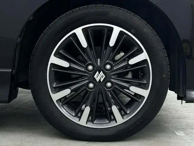 スズキ スペーシア カスタム HYBRID XS ターボ 埼玉県 2020(令2)年 4.6万km ブルーイッシュブラックパール3 禁煙　純正８型ナビ　両側電動スライドドア　全方位カメラ　シートヒーター　ＥＴＣ　ドライブレコーダー　ＬＥＤヘッドライト　ＨＵＤ　レーダークルーズコントロール　ＭＴモード付ＡＴ　Ｂｌｕｅｔｏｏｔｈ　フルセグTV　オートハイビーム