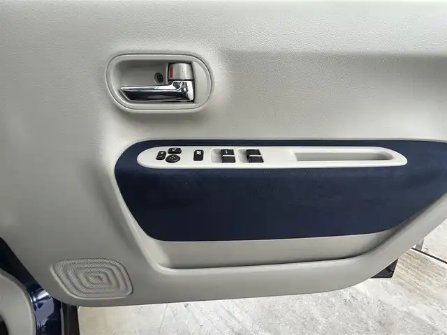 スズキ ラパン モード 岡山県 2019(令1)年 6.3万km ノクターンブルーパール/ホワイト 2トーンルーフ プッシュスタート/パワーステアリング/パワーウィンドウ/スマートキー/ビルトインETC/バックカメラ/8インチナビ/純正フロアマット/シートヒーター/横滑り防止装置/オートライト/純正キセノンヘッドライト/衝突被害軽減システム