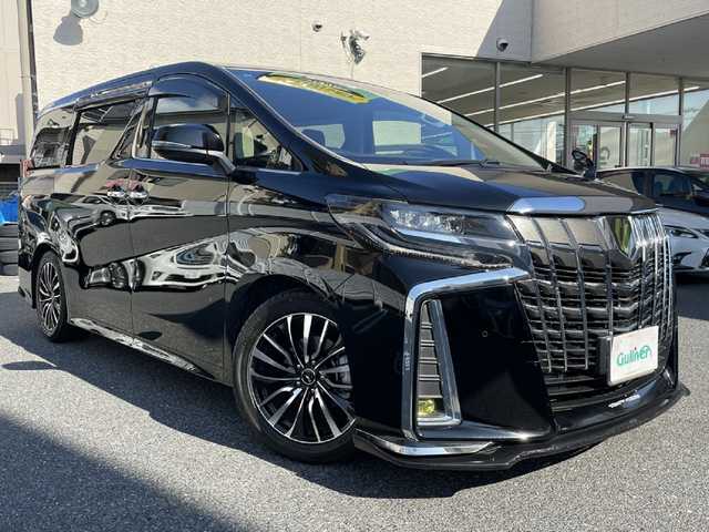 トヨタ アルファード S Aパッケージ 広島県 2019(平31)年 4.2万km ブラック /登録時走行距離/　　　　　　　41393キロ/社外ナビ/バックカメラ/地デジ/両側パワースライドドア/PCS/社外フリップダウンモニター/　　【RXH12X-L】/スペアキー×１/ビルトインETC/新車時整備手帳/　　【保証書】/取扱説明書/